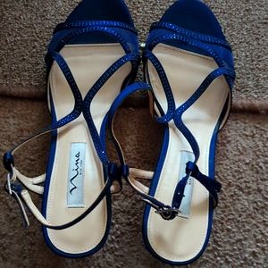 Stiletto strapy sandles size 9.5